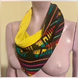 Multicolor Patterned Scarf